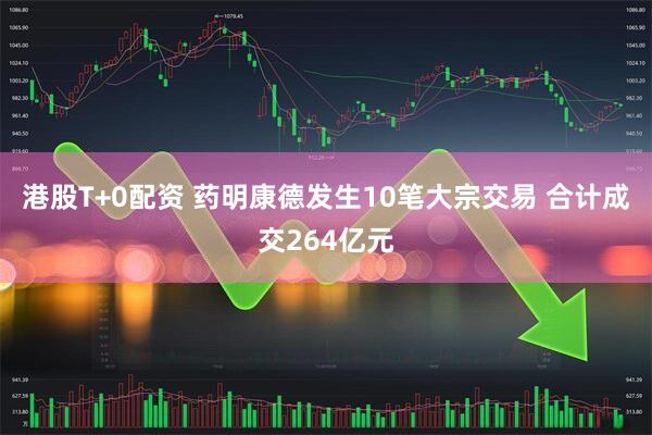 港股T+0配资 药明康德发生10笔大宗交易 合计成交264亿元
